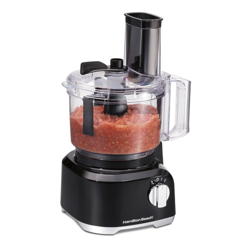 Hamilton Beach® Bowl Scraper Food Processor 8 Cup Capacity Black